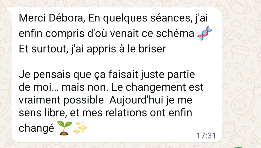 Retour patient Débora Solys 2