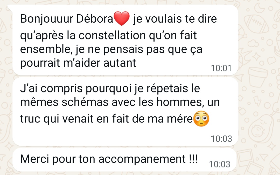 Retour patient Débora Solys 3